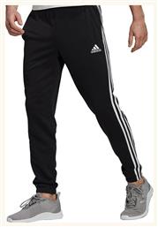 adidas Essentials 3 Stripes Jogger Παντελόνι Μαύρο