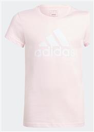 Adidas Essentials Big Logo Παιδικό T-shirt Ροζ από το MybrandShoes