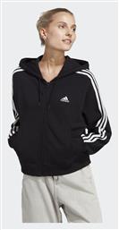 adidas Essentials Γυναικεία Ζακέτα Φούτερ με Κουκούλα Μαύρη από το Zakcret Sports