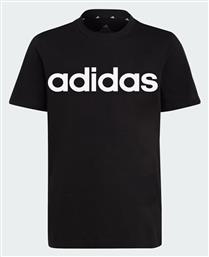 Adidas Essentials Linear Logo Παιδικό T-shirt Μαύρο