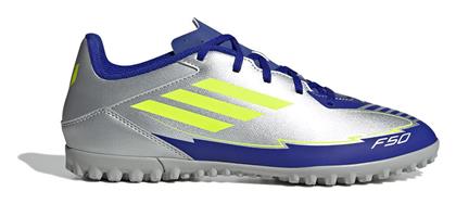 adidas F50 Club Messi Ποδοσφαιρικά Παπούτσια με Σχάρα Ασημί