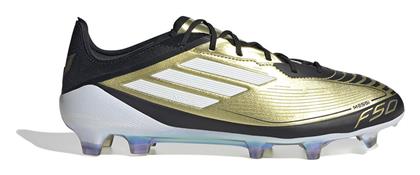 Adidas F50 Elite Messi FG Χαμηλά Ποδοσφαιρικά Παπούτσια με Τάπες Χρυσά