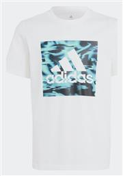 Adidas Gaming Graphic Παιδικό T-shirt Λευκό από το MybrandShoes