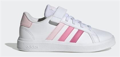 adidas Grand Court Παιδικά Sneakers Clear Pink / Bliss Pink / Pink Fusion