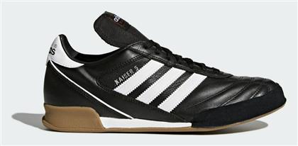 Adidas Kaiser 5 Goal Leather IN Indoor Χαμηλά Ποδοσφαιρικά Παπούτσια Σάλας Μαύρα