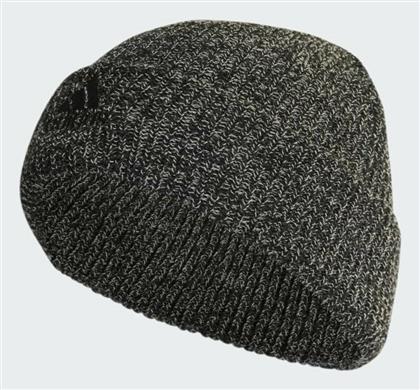 adidas Mélange Beanie Ανδρικός Σκούφος με Rib Πλέξη σε Μαύρο χρώμα