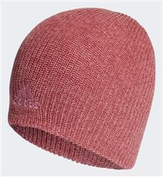 Adidas Mélange Beanie Ανδρικός Σκούφος με Rib Πλέξη Wonder Red / Bliss Pink