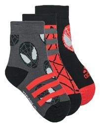 Adidas Marvel Spider-Man Αθλητικές Κάλτσες Μαύρες 3 Ζεύγη από το Favela