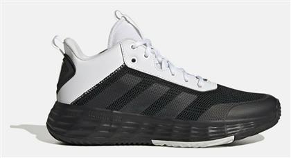 Adidas Own the Game 2.0 Ψηλά Μπασκετικά Παπούτσια Core Black / Cloud White