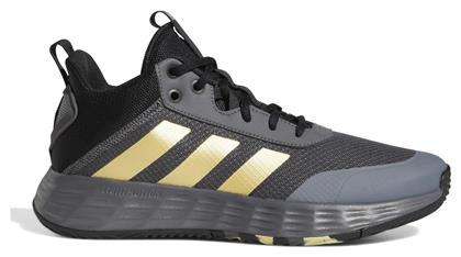 Adidas Ownthegame 2.0 Χαμηλά Μπασκετικά Παπούτσια Grey Five / Matte Gold / Core Black από το Modivo