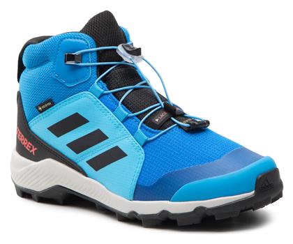 Adidas Παιδικά Μποτάκια Πεζοπορίας Terrex Mid Gtx K Jr Αδιάβροχα Μπλε από το MybrandShoes