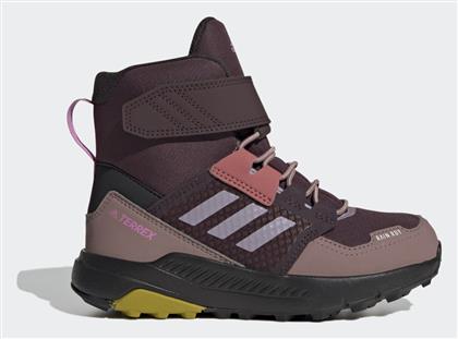 Adidas Παιδικά Μποτάκια Πεζοπορίας Terrex Trailmaker COLD.RDY Αδιάβροχα Shadow Maroon / Matt Purple Met. / Pulse Lilac από το Modivo