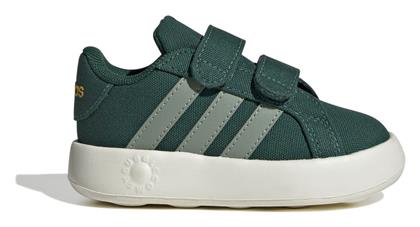 Adidas Παιδικά Sneakers Grand Court 2.0 με Σκρατς Πράσινα