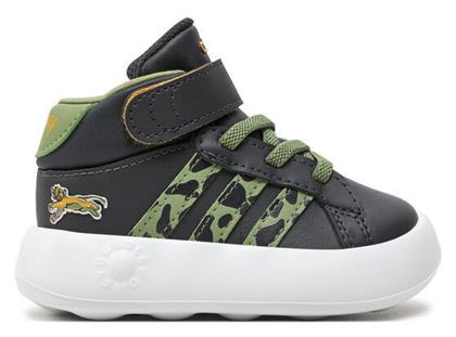 Adidas Παιδικά Sneakers Grand Court Mid Μαύρα