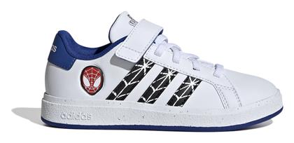 Adidas Παιδικά Sneakers με Σκρατς Cloud White / Core Black / Royal Blue από το SerafinoShoes