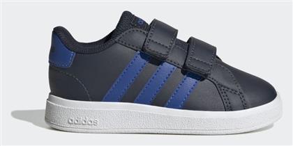 Adidas Παιδικά Sneakers με Σκρατς Navy Μπλε