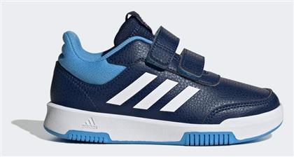 Adidas Παιδικά Sneakers Tensaur Hook Loop με Σκρατς Dark Blue / Cloud White / Blue Burst