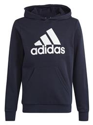 Adidas Παιδικό Φούτερ με Κουκούλα και Τσέπες Navy Μπλε από το Zakcret Sports