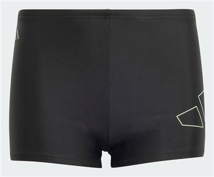 Adidas Παιδικό Μαγιό Βερμούδα / Σορτς Performance Big Bars Swim Boxers Μαύρο από το Siontis Athletics