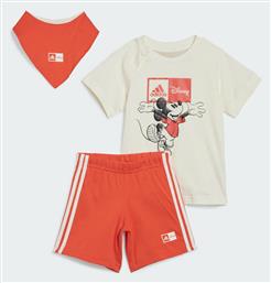 Adidas Παιδικό Σετ Φόρμας Λευκό Disney Mickey Mouse Gift Set