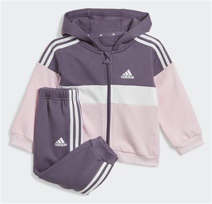 Adidas Παιδικό Σετ Φόρμας Μωβ 2τμχ