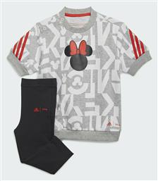 Adidas Παιδικό Σετ με Κολάν Χειμερινό 2τμχ Γκρι x Disney Mouse από το Spartoo