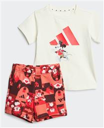 adidas Παιδικό Σετ με Σορτς Καλοκαιρινό 2τμχ White