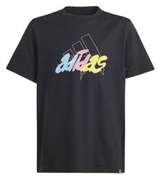 Adidas Παιδικό T-shirt Μαύρο