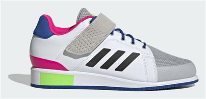 Adidas Power Perfect III Ανδρικά Αθλητικά Παπούτσια Crossfit Cloud White / Core Black / Team Solar Green