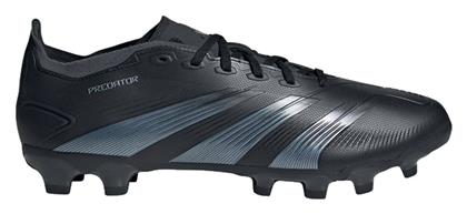 adidas Predator 24 League MG Χαμηλά Ποδοσφαιρικά Παπούτσια με Τάπες Μαύρα