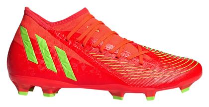 Adidas Predator Edge.3 FG Χαμηλά Ποδοσφαιρικά Παπούτσια με Τάπες Solar Red / Team Solar Green / Core Black από το Spartoo