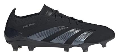 Adidas Predator Elite FG Χαμηλά Ποδοσφαιρικά Παπούτσια με Τάπες Μαύρα