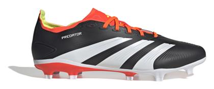 Adidas Predator League FG Χαμηλά Ποδοσφαιρικά Παπούτσια με Τάπες Core Black / Cloud White / Solar Red