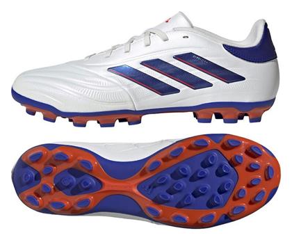 Adidas Pure2 League AG Χαμηλά Ποδοσφαιρικά Παπούτσια με Τάπες Λευκά