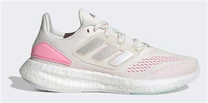 Adidas Pureboost 22 Γυναικεία Αθλητικά Παπούτσια Running Cloud White / Silver Metallic / Beam Pink