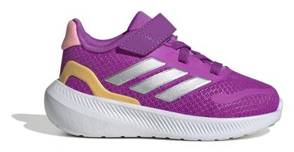 Adidas Runfalcon 5 Αθλητικά Παιδικά Παπούτσια Running με Σκρατς Purple Burst / Silver Metallic / Semi Spark από το Modivo