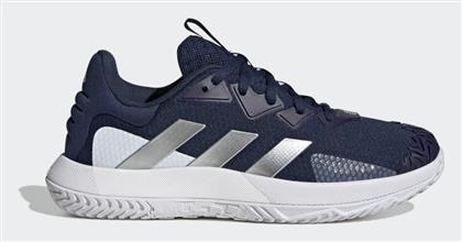 Adidas Solematch Control Ανδρικά Παπούτσια Τένις για Όλα τα Γήπεδα Team Navy Blue 2 / Matte Silver / Cloud White