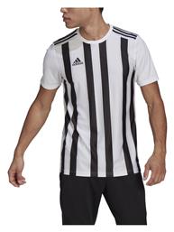 Adidas Striped 21 JSY Αθλητικό Ανδρικό T-shirt Black / White με Ρίγες