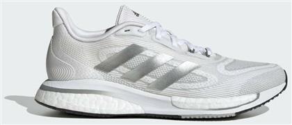 Adidas Supernova+ Γυναικεία Αθλητικά Παπούτσια Running Cloud White / Silver Metallic / Grey Three