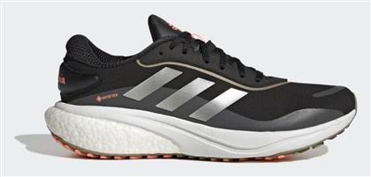 Adidas Supernova Gore-Tex Ανδρικά Αθλητικά Παπούτσια Running Αδιάβροχα με Μεμβράνη Gore-Tex Core Black / Silver Metallic / Beam Orange