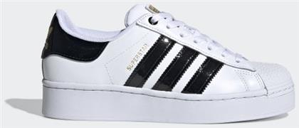 Adidas Superstar Bold Γυναικεία Flatforms Sneakers Cloud White / Core Black / Gold Metallic