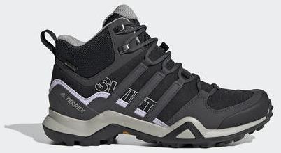 Adidas Terrex Swift R2 Mid GTX Ανδρικά Ορειβατικά Μποτάκια Αδιάβροχα με Μεμβράνη Gore-Tex Core Black / Dgh Solid Grey / Purple Tint από το MybrandShoes