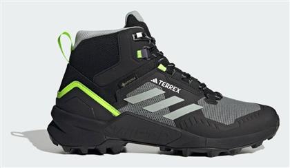 Adidas Terrex Swift R3 Mid GTX Ανδρικά Ορειβατικά Μποτάκια Αδιάβροχα με Μεμβράνη Gore-Tex Wonder Silver / Lucid Lemon