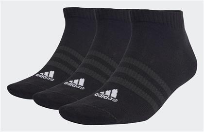 adidas Thin Light Αθλητικές Κάλτσες Μαύρες 3 Ζεύγη