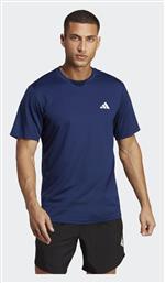 Adidas Train Essentials Αθλητικό Ανδρικό T-shirt Navy Μπλε με Στάμπα