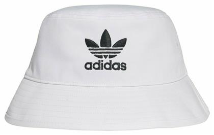 adidas Trefoil Υφασμάτινo Ανδρικό Καπέλο Στυλ Bucket Λευκό