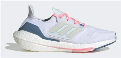 Adidas Ultraboost 22 Ανδρικά Αθλητικά Παπούτσια Running Cloud White / Grey One / Almost Blue