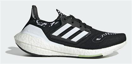 Adidas Ultraboost 22 Γυναικεία Αθλητικά Παπούτσια Running Core Black / Cloud White / Almost Lime