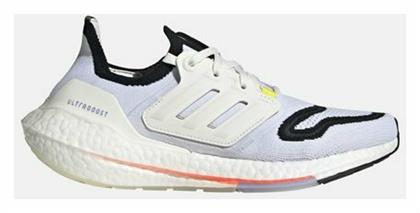 Adidas Ultraboost 22 Γυναικεία Αθλητικά Παπούτσια Running Core White / Solar Red από το Cosmossport