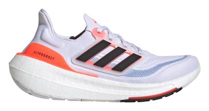 Adidas Ultraboost Light Γυναικεία Αθλητικά Παπούτσια Running Cloud White / Core Black / Solar Red